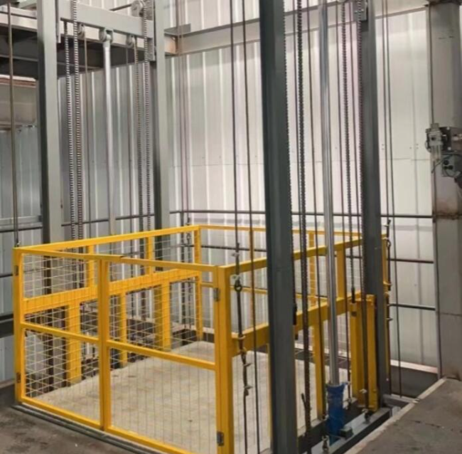 海棠导轨式升降机一般加工周期